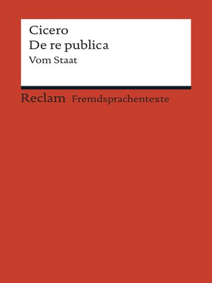 cover image of De re publica
